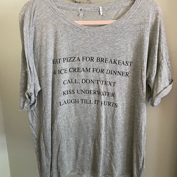 **Special Purchase Wildfox Day-Off List Tee XS - Picture 2 of 5